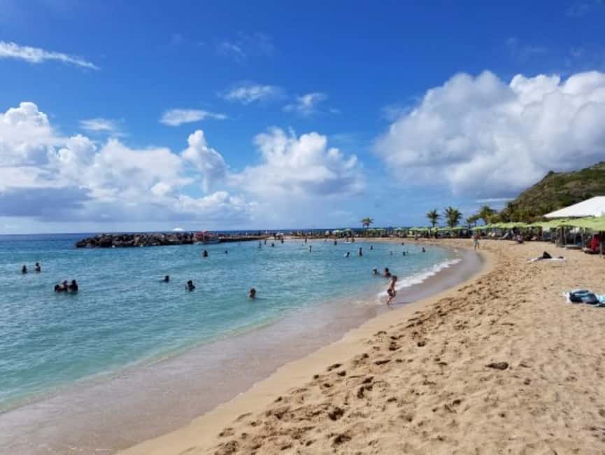 Basseterre: Highlights Capital and Beach Tour - Friar’s Bay at Carambola Beach Club: Warm Water and One Main Choice