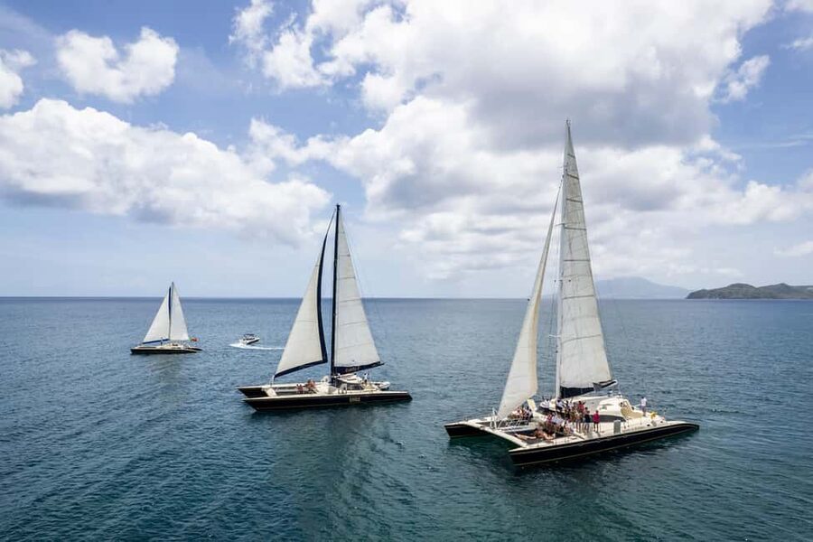 Basseterre: St. Kitts and Nevis Catamaran Tour with Lunch - Key highlights
