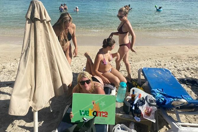 Beach, Beer & Brunch | Beach Hopping Excursion - The real value: an island beach day with transport, guide, and included drinks