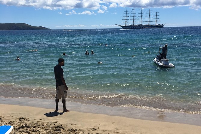 Caribbean Beach Delight - Timothy Hill: the short stop that gives you St Kitts context