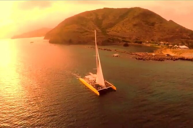 Catamaran Sunset and Cocktail Cruise - Port Zante Marina Start, Plus a Pre-Boarding Shop Stroll