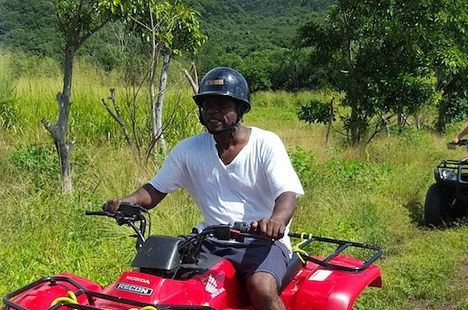 Jungle Bikes ATV Adventure & Beach Tour in St. Kitts - ATV plus sugar cane scenery: what this day feels like