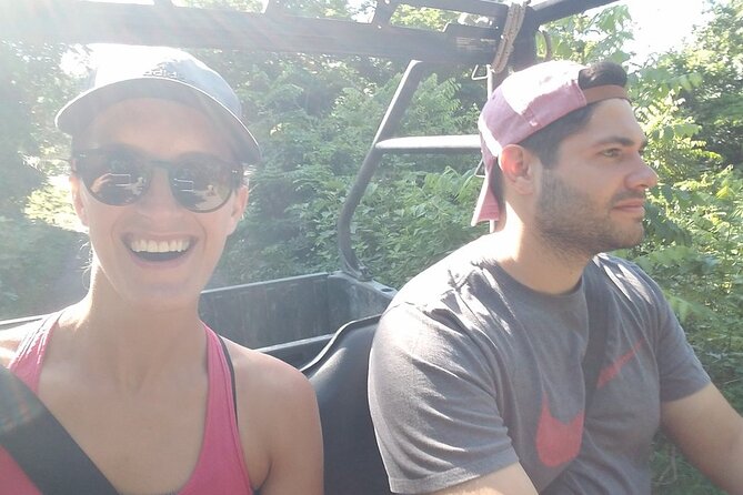 Jungle Bikes Dune Buggy & Beach Tours in St Kitts - South Friars Bay: the beach payoff at the end