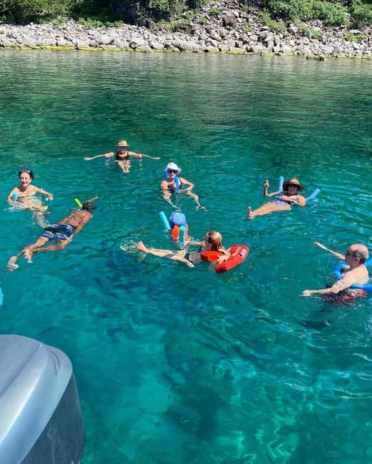 PRIVATE POWER CATAMARAN - Price and value: $900 per group for a private half-day