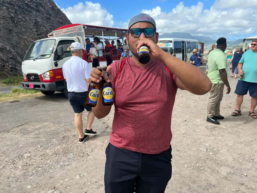 St. Kitts: Basseterre, Royal Highlight Tour - South Friars beach time: sand, sea, and optional water activities