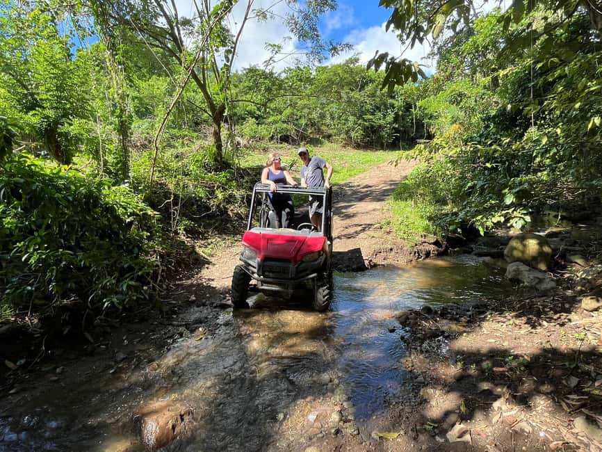 St. Kitts:Countryside Dune Buggy Tour - Landmark stops: Mount Liamigua, Brimstone Hill Fortress, Old Sugar Estate