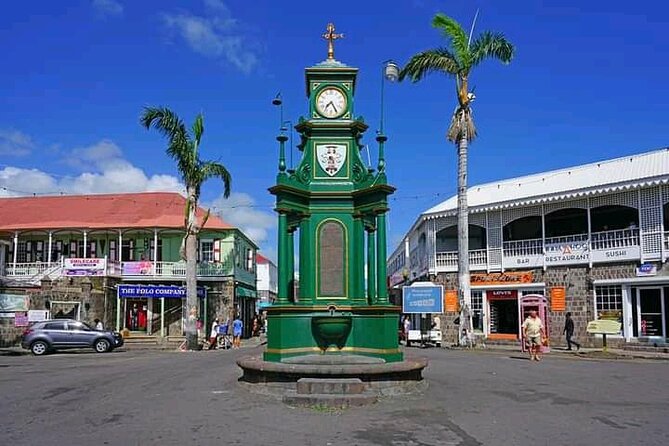 St. Kitts Full Island Excursion - Basseterre Finish: A Laid-Out Town With French Roots