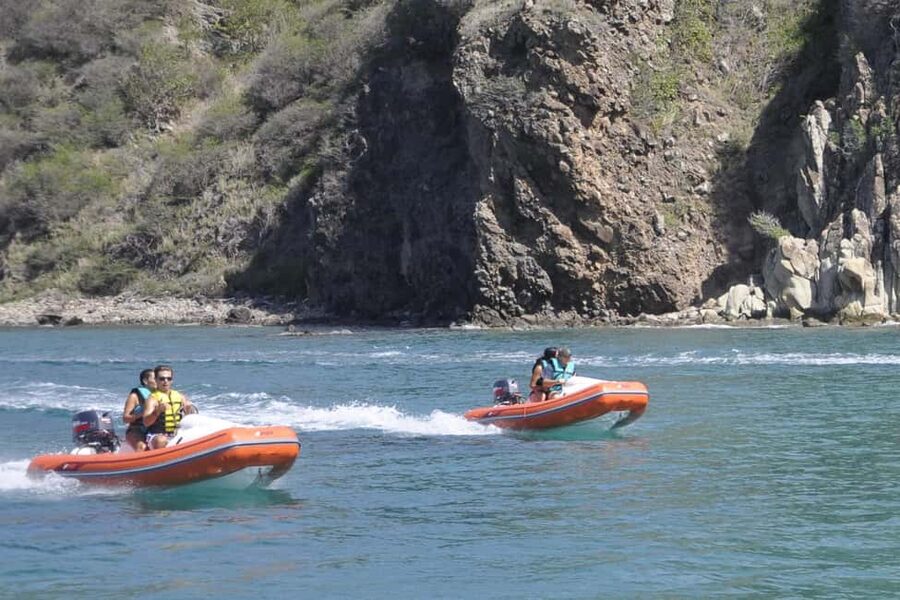 St Kitts Mini Speedboat and Snorkel Tour - Getting to the tour: Port Zante Marina vs Frigate Bay
