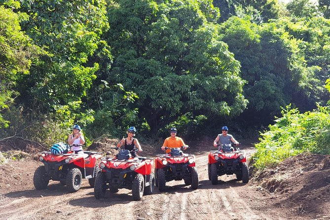 St Kitts Private ATV Adventure - The Pre-Ride Safety Briefing and Practice Track