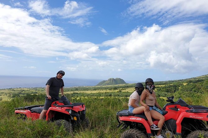 St Kitts Private ATV Adventure - Cruise Port Pickup and the Elvis Sign-Meet