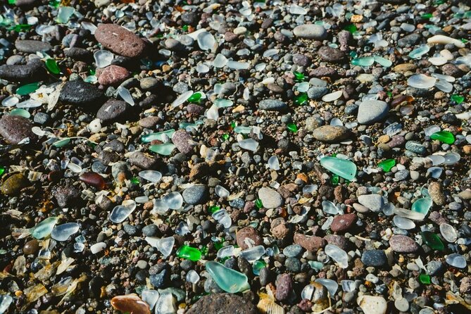 St.Kitts Sea Glass & Volcanic Black Sand Beach Day - Sea Glass Beach: making your 3 hours count