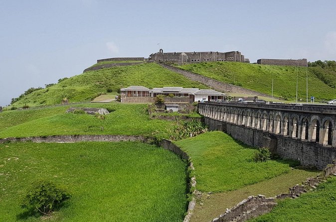 St Kitts Sightseeing Tour to Brimstone Hill Fortress with Beach Visit - Carib country on the main road: Bloody River, Bloody Point, and petroglyphs