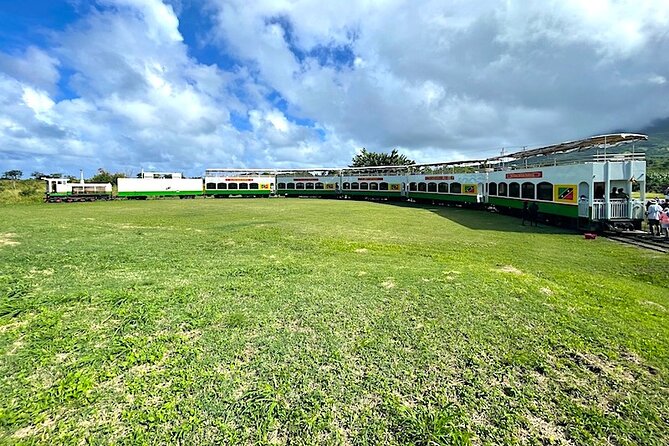 St.Kitts Sugar Train Tour / Pick up & Drop-Off Included - MaPau Casino to Port Zante: getting on the right ride