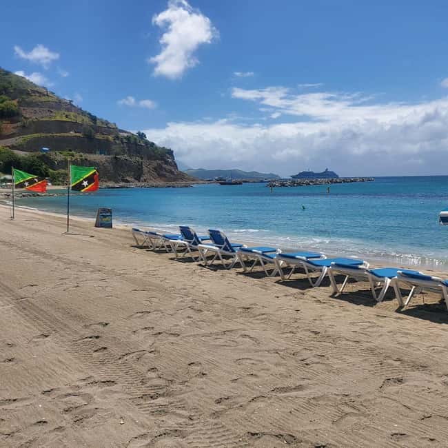 St. Kitts: Timothy Hill & Carambola Beach Club Day Tour - Carambola Beach Club Time: Included Facilities, White Sand, and Real Down-Time