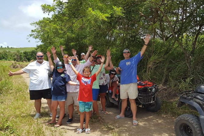 Sunny Blue Rentals in St Kitts for ATV and Dune Buggy Combo Tours - Guides Tank and Winston: Why Service Is a Big Deal Here
