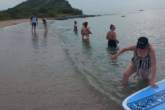 SUP Paddle Board Adventure - Getting on the board: Orientation in calm White House Bay