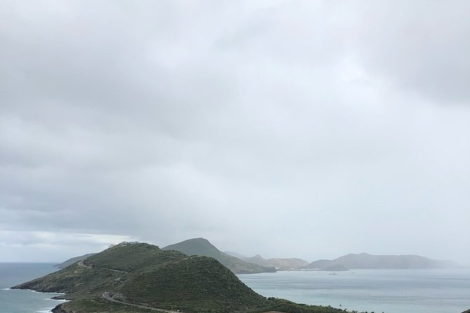 Ultimate Rum Runner's Tour of Basseterre - Stop 2: Timothy Hill for Atlantic meets Caribbean views